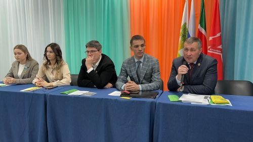 В Старотябердинской школе прошло профориентационное мероприятие для учащихся педагогических классов «Молодое поколение выбирает профессию «Учитель»
