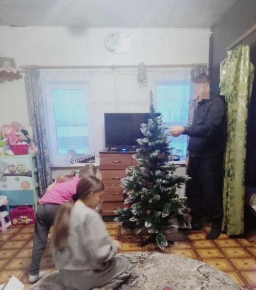 Участник спецоперации из Арасланова Новый год встретил в кругу семьи