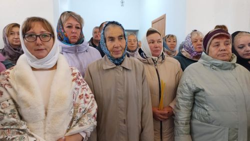 Митрополит Казанский и Татарстанский Кирилл провел богослужение в новом храме в честь святого Пророка Божия Илии в селе Ульянкове