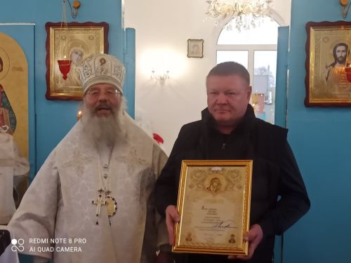 Митрополит Казанский и Татарстанский Кирилл провел богослужение в новом храме в честь святого Пророка Божия Илии в селе Ульянкове