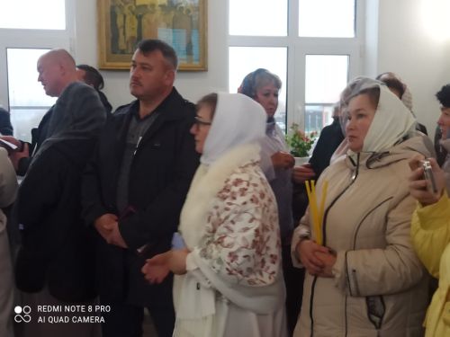 Митрополит Казанский и Татарстанский Кирилл провел богослужение в новом храме в честь святого Пророка Божия Илии в селе Ульянкове