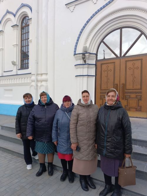 Жители Надеждинского сельского поселения посетили Свято-Тихвинский Богородицкий женский монастырь в Цивильске
