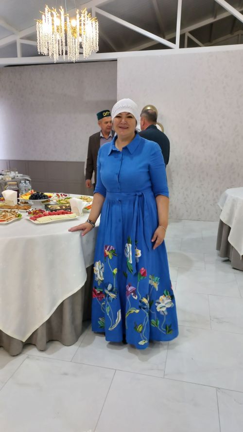 В Больших Кайбицах прошло торжественное открытие банкетного зала «Ләззәт», принадлежащего семье Гисматуллиных