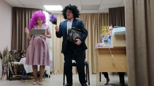 В Кушкульском доме культуры поставили спектакль «Кызлар капкыны», приуроченный ко Дню матери