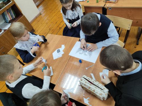 В Молькеевской школе прошло интерактивное занятие «Мозаика»
