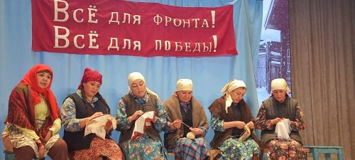 «Ак җилкән» халык театры Кайбыч сәхнәсендә «Тол хатыннар, тол кызлар» драмасын куйды
