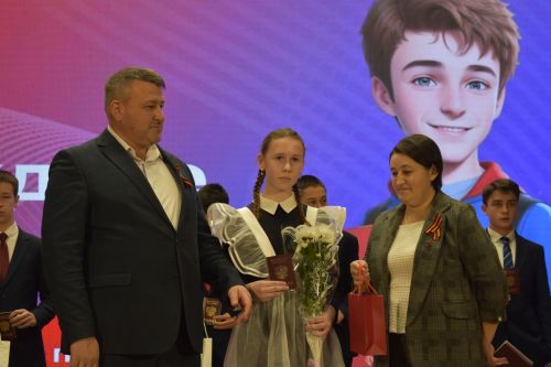 Юным кайбичанам вручили первые паспорта