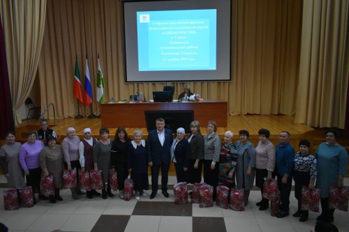 В Кайбицах состоялось собрание депутатской фракции партии «Единая Россия»