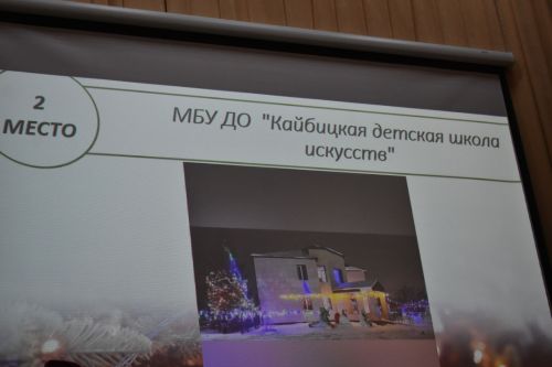 В Кайбицком районе наградили победителей конкурса на новогоднее оформление