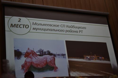 В Кайбицком районе наградили победителей конкурса на новогоднее оформление