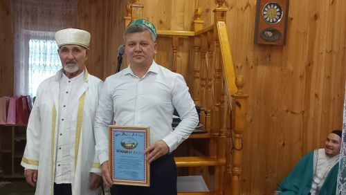 Татарстан Диния назәрәте рәисе, мөфти Камил Сәмигуллин Борындык авылы мәчетенең 130 еллык тантанасында катнашты