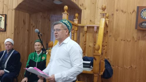 Татарстан Диния назәрәте рәисе, мөфти Камил Сәмигуллин Борындык авылы мәчетенең 130 еллык тантанасында катнашты