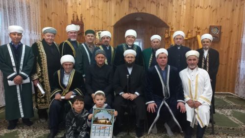 На празднование 130-летия мечети в Бурундуках приехал муфтий Татарстана Камиль Самигуллин