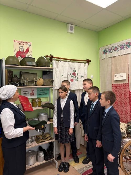 В Кушманской школе прошел Урок мужества – необычное и важное мероприятие