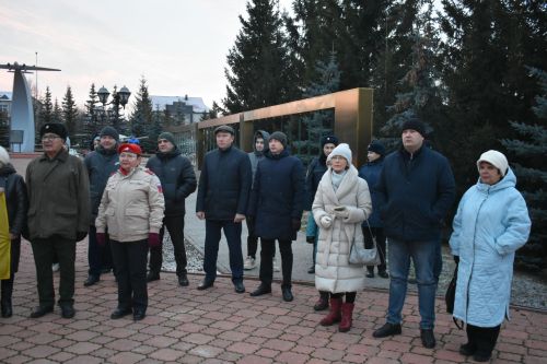 В Кайбицах почтили бессмертный подвиг Героев Отечества