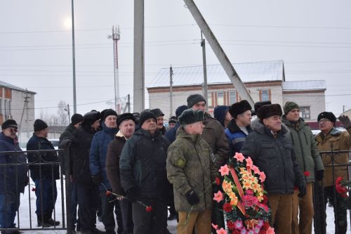 В Кайбицах прошел митинг, посвященный памяти воинов — участников военных действий в Афганистане