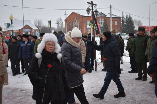 В Кайбицах прошел митинг, посвященный памяти воинов — участников военных действий в Афганистане