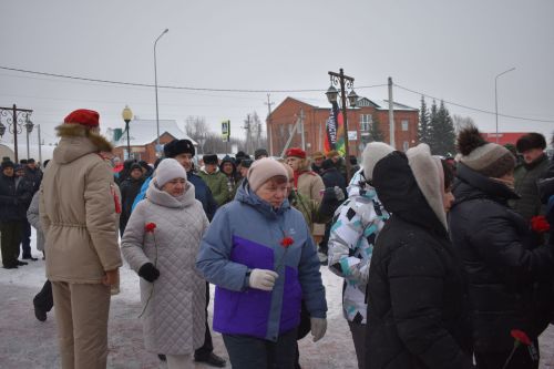 В Кайбицах прошел митинг, посвященный памяти воинов — участников военных действий в Афганистане