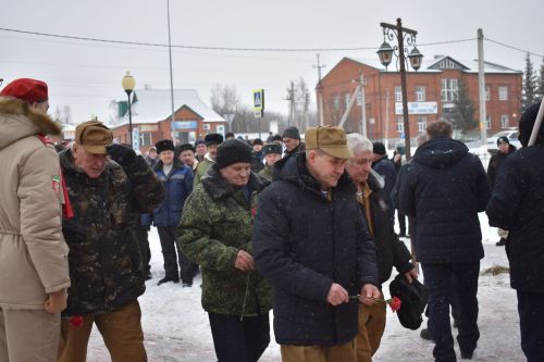 В Кайбицах прошел митинг, посвященный памяти воинов — участников военных действий в Афганистане
