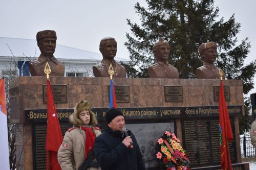 В Кайбицах прошел митинг, посвященный памяти воинов — участников военных действий в Афганистане