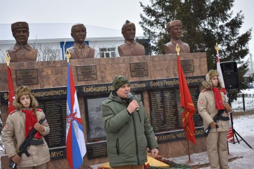 В Кайбицах прошел митинг, посвященный памяти воинов — участников военных действий в Афганистане