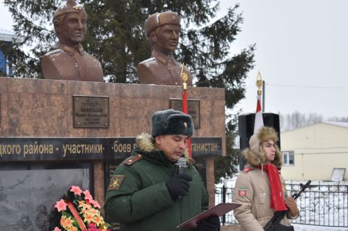 В Кайбицах прошел митинг, посвященный памяти воинов — участников военных действий в Афганистане