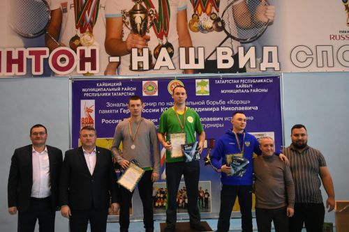 Кайбычта Россия Герое истәлегенә көрәш буенча ярыш үтте