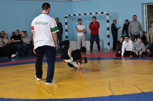 Кайбычта Россия Герое истәлегенә көрәш буенча ярыш үтте