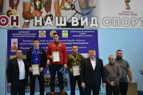 Кайбычта Россия Герое истәлегенә көрәш буенча ярыш үтте