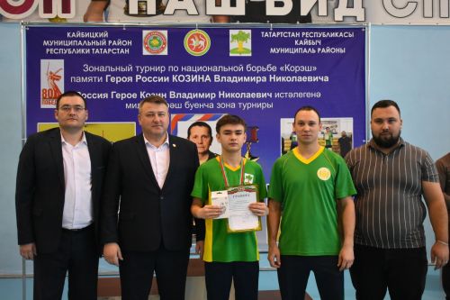 Кайбычта Россия Герое истәлегенә көрәш буенча ярыш үтте