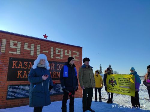 Иске Чәчкаб авылындагы «Казан каймасы» һәйкәле янында тематик чара узды