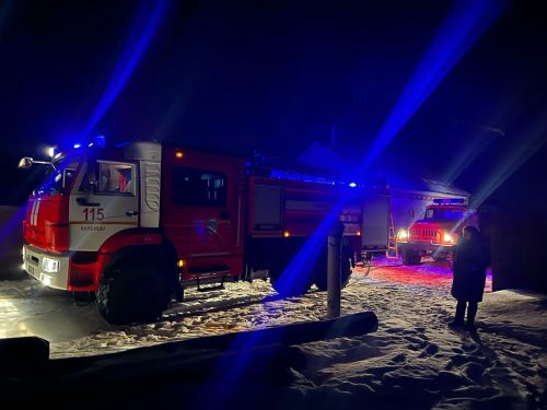 В Ульянкове произошел пожар