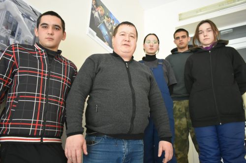 Глава района Альберт Рахматуллин встретился со студентами ветеринарного техникума