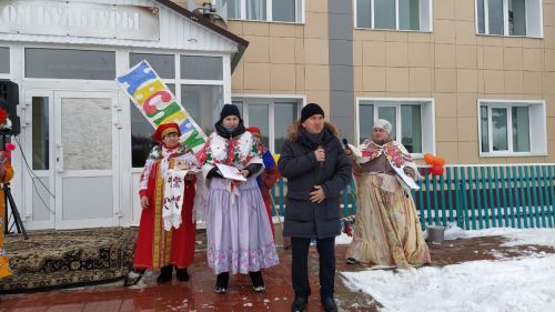В селе Федоровское прошло народное массовое гуляние Широкая масленица