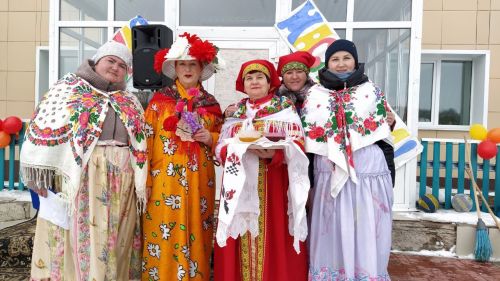 В селе Федоровское прошло народное массовое гуляние Широкая масленица