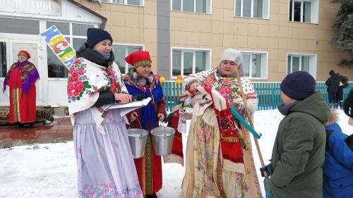 В селе Федоровское прошло народное массовое гуляние Широкая масленица