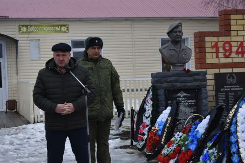 В Кайбицком районе простились с земляком, погибшим в зоне специальной военной операции