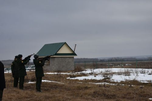 В Кайбицком районе простились с земляком, погибшим в зоне специальной военной операции