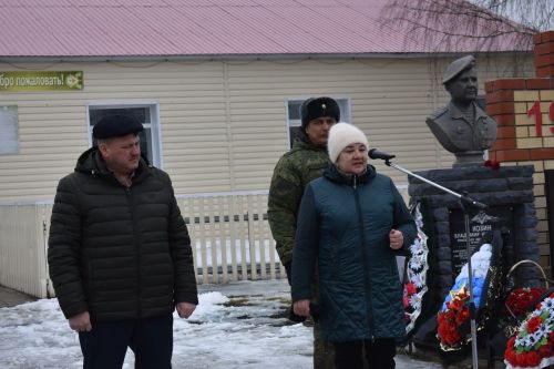 В Кайбицком районе простились с земляком, погибшим в зоне специальной военной операции