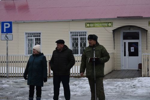 В Кайбицком районе простились с земляком, погибшим в зоне специальной военной операции