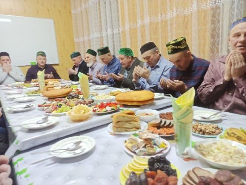 Кече Кайбыч авылы мәчетендә ифтар мәҗлесе үтте