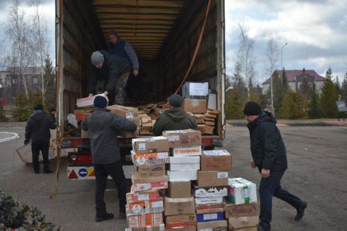 В зону специальной военной операции из Кайбиц отправили очередную партию гуманитарной помощи