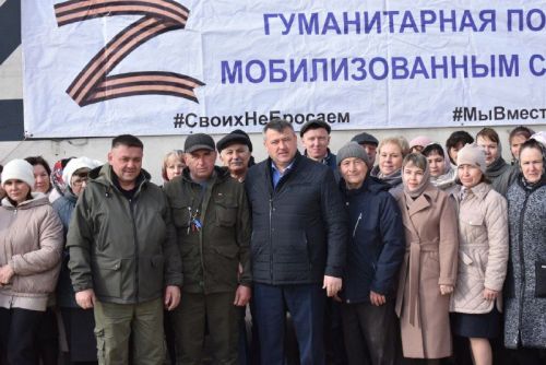 В зону специальной военной операции из Кайбиц отправили очередную партию гуманитарной помощи
