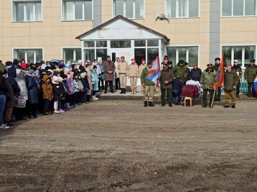 В Кайбицах простились с погибшим в зоне спецоперации бойцом