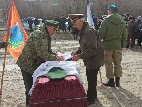 В Кайбицах простились с погибшим в зоне спецоперации бойцом