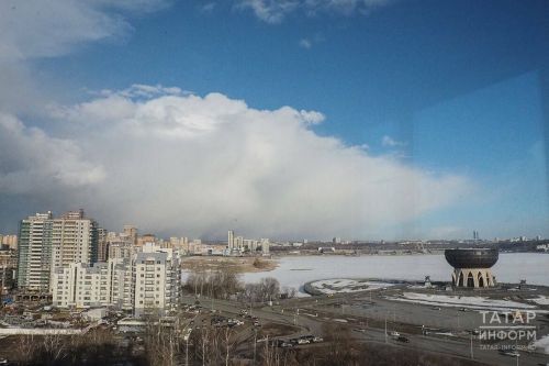 В понедельник в Татарстане ожидается переменная облачность и до +8°C днем