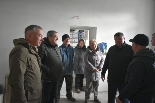 В Корноуховском доме культуры продолжается капитальный ремонт