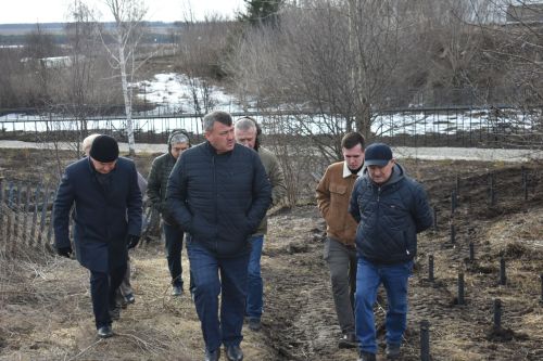 В Больших Кайбицах на овражной территории продолжат строительство нового парка