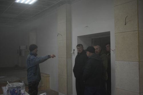 В Корноуховском доме культуры продолжается капитальный ремонт