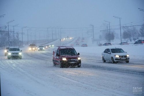 В Татарстане ожидается небольшой снег, местами возможна метель